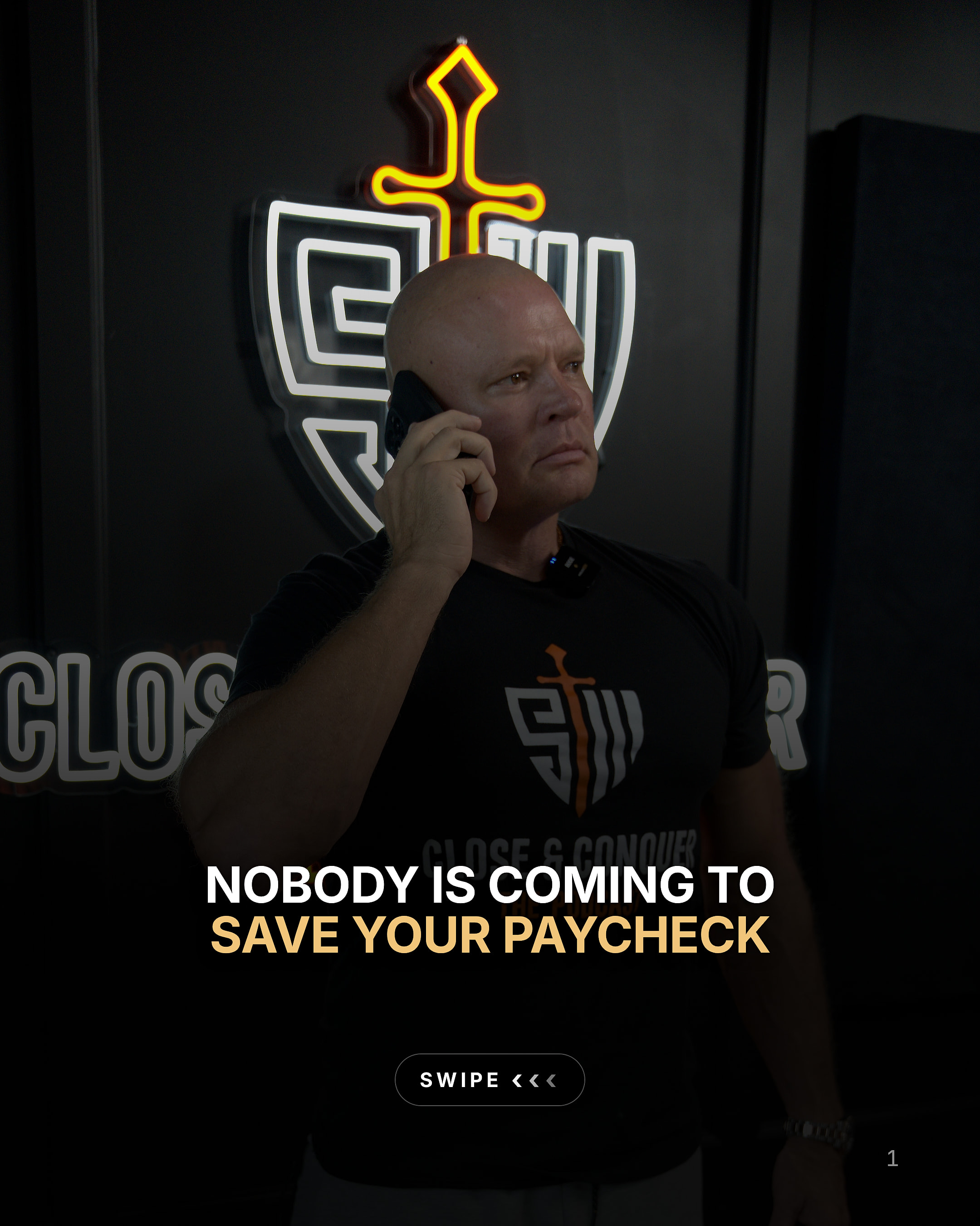 Cover: Nobody is coming to save your paycheck
